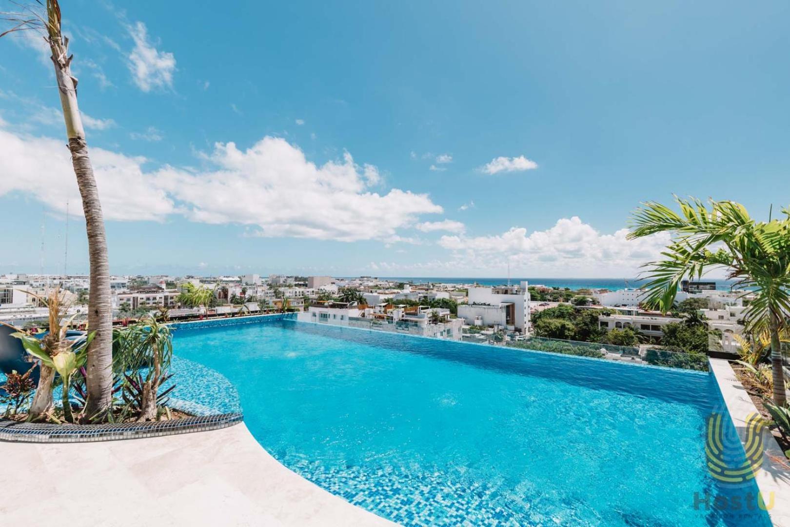 普拉亚卡门Luxury Dep Whit Pool公寓 外观 照片